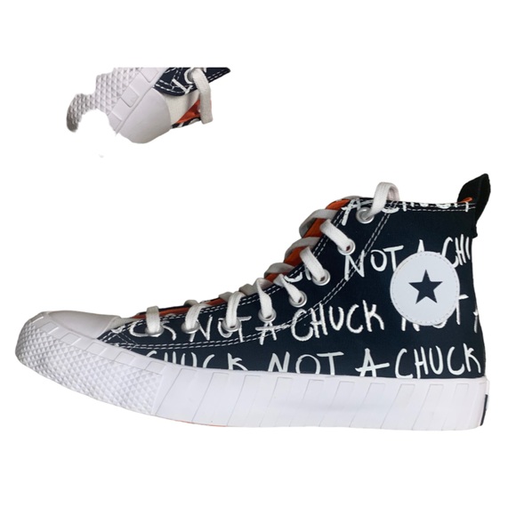 Converse, Untitled 70 Hi, 166502C, Black & White NOT A CHUCK - Picture 3 of 14